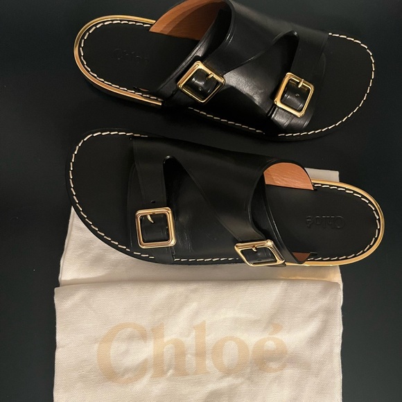 Chloe Slides Sandals - Picture 4 of 9